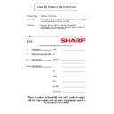Sharp GENERAL (serv.man50) Service Manual / Technical Bulletin