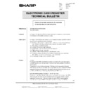 Sharp GENERAL (serv.man51) Service Manual / Technical Bulletin