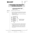 Sharp GENERAL (serv.man52) Service Manual / Technical Bulletin