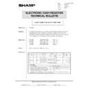 Sharp GENERAL (serv.man53) Service Manual / Technical Bulletin