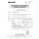 Sharp GENERAL (serv.man55) Service Manual / Technical Bulletin