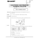 Sharp GENERAL (serv.man65) Service Manual / Technical Bulletin