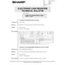 Sharp GENERAL (serv.man66) Service Manual / Technical Bulletin