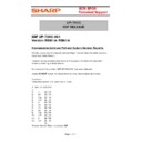 Sharp UP-600, UP-700 (serv.man51) Service Manual / Technical Bulletin
