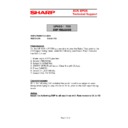 Sharp UP-600, UP-700 (serv.man55) Service Manual / Technical Bulletin