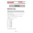 Sharp UP-600, UP-700 (serv.man60) Service Manual / Technical Bulletin