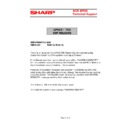Sharp UP-600, UP-700 (serv.man62) Service Manual / Technical Bulletin