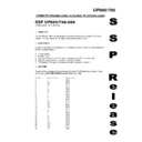 Sharp UP-600, UP-700 (serv.man71) Service Manual / Technical Bulletin