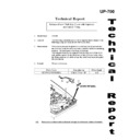 Sharp UP-600, UP-700 (serv.man74) Service Manual / Technical Bulletin