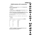 Sharp UP-600, UP-700 (serv.man75) Service Manual / Technical Bulletin