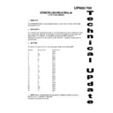 Sharp UP-600, UP-700 (serv.man77) Service Manual / Technical Bulletin