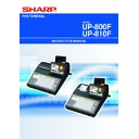 Sharp UP-800 (serv.man34) User Manual / Operation Manual