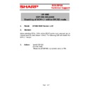 Sharp UP-800 (serv.man76) Service Manual / Technical Bulletin
