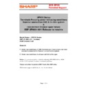 Sharp UP-800 (serv.man83) Service Manual / Technical Bulletin
