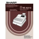 Sharp XE-A213 (serv.man6) User Manual / Operation Manual