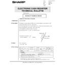 Sharp ER-A750 (serv.man21) Service Manual / Technical Bulletin
