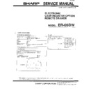 Sharp OPTIONS (serv.man10) Service Manual / Parts Guide