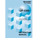 Sharp UP-3300 (serv.man20) User Manual / Operation Manual