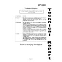 Sharp UP-5900 (serv.man24) Service Manual / Technical Bulletin