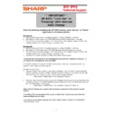 Sharp UP-X300 (serv.man115) Service Manual / Technical Bulletin