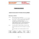 Sharp UP-X500 (serv.man18) Service Manual / Technical Bulletin