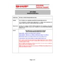 Sharp UP-X500 (serv.man26) Service Manual / Technical Bulletin
