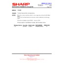 Sharp R-1900M (serv.man15) Service Manual / Technical Bulletin