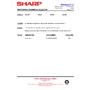 Sharp R-201 (serv.man9) Service Manual / Technical Bulletin