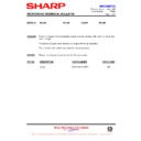 Sharp R-202M (serv.man13) Service Manual / Technical Bulletin