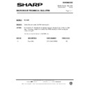 Sharp R-210AM (serv.man12) Service Manual / Technical Bulletin