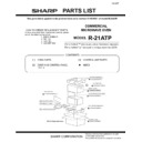 Sharp R-21ATP (serv.man2) Service Manual / Parts Guide