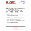 Sharp R-21ATP (serv.man5) Service Manual / Technical Bulletin