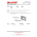 Sharp R-2295G (serv.man4) Service Manual / Technical Bulletin