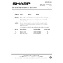 Sharp R-2397G (serv.man11) Service Manual / Technical Bulletin
