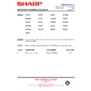 Sharp R-254M (serv.man10) Service Manual / Technical Bulletin