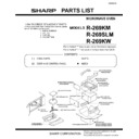 Sharp R-269KM (serv.man14) Service Manual / Parts Guide