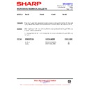 Sharp R-642M (serv.man17) Service Manual / Technical Bulletin