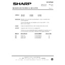 Sharp R-7A67M (serv.man10) Service Manual / Technical Bulletin