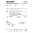 Sharp R-7E53M (serv.man6) Service Manual / Technical Bulletin