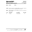Sharp R-7E53M (serv.man7) Service Manual / Technical Bulletin