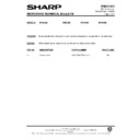 Sharp R-7E53M (serv.man8) Service Manual / Technical Bulletin