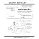 Sharp R-85STMA (serv.man14) Service Manual / Parts Guide
