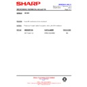 Sharp R-8720M (serv.man10) Service Manual / Technical Bulletin