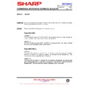 Sharp R-8720M (serv.man13) Service Manual / Technical Bulletin