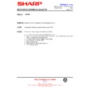 Sharp R-8740 (serv.man25) Service Manual / Technical Bulletin