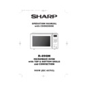 Sharp R-898M (serv.man3) User Manual / Operation Manual