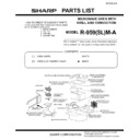 Sharp R-959SLMA (serv.man14) Service Manual / Parts Guide