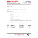 Sharp R-962M (serv.man9) Service Manual / Technical Bulletin