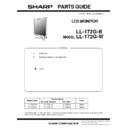Sharp LL-172G (serv.man2) Service Manual / Parts Guide
