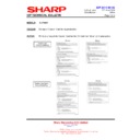 Sharp LL-P202V (serv.man18) Service Manual / Technical Bulletin